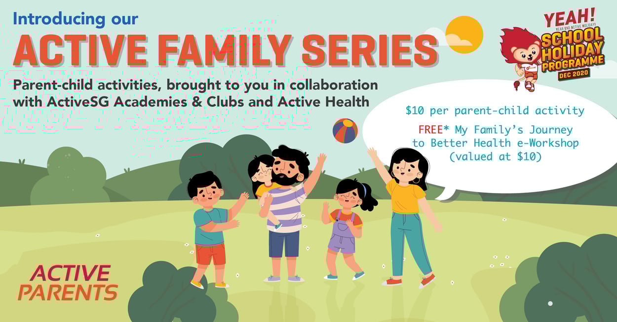 ActiveSG Active Parents Celebrating Active Parents 2020